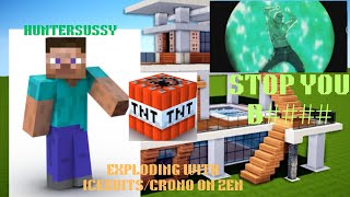 Explosion testing HOMES Featuring IceEditzony [upl. by Tehc]