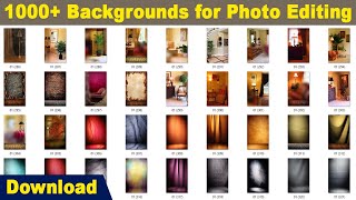 1000 New Full HD Photo Studio Backgrounds Collection Download  Backgrounds  Photo Editing [upl. by Anerahs230]