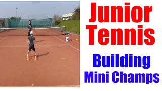 Kids Tennis  Drills For Building Mini Champions [upl. by Irrej721]