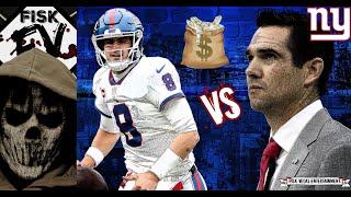 New York Giants I Daniel Jones fires agent amp wants the bag Its messy fellas [upl. by Aleedis857]