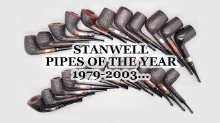 Sandblasted Stanwell Pipes Of The Year 19792003 [upl. by Dasya]