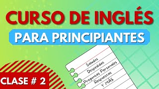 Clase 2 Presentarse y Preguntas Inglés A1 [upl. by Viradis442]