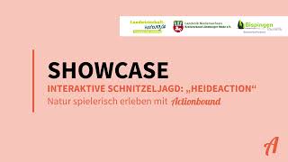 Showcase Interaktive Schnitzeljagd mit „Heideaction“ und „Pfad der goldenen Steine“ [upl. by Hait]