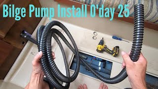 Bilge Pump Install On My Oday 25 Sailboat  E22 [upl. by Tillford356]