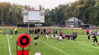 4th quarter 6th grade football vs Willard 101324 Loss 260 [upl. by Trever]