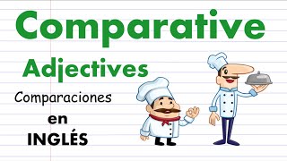 Comparative Adjectives explicado en Español [upl. by Nayr]