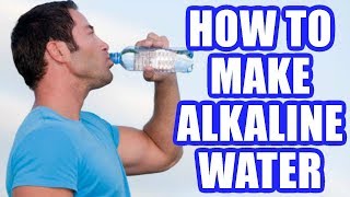 How to Make Alkaline Water  Best Ways to Alkalize Your Water At Home [upl. by Annahaj889]