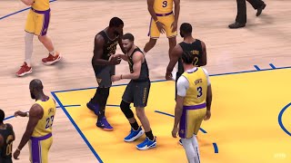 WARRIORS vs LAKERS FULL GAME HIGHLIGHTS  October 4 2024  2024 NBA Pre Season Highlights 2K25 [upl. by Arahat]