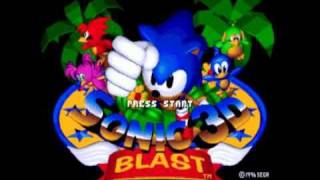 Sonic 3D Blast Genesis Title Screen [upl. by Teevens]