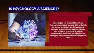 IS PSYCHOLOGY A SCIENCE [upl. by Akit]