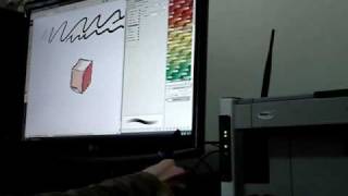 Wacom Bamboo MTE450  Demonstrativo [upl. by Alexandria]