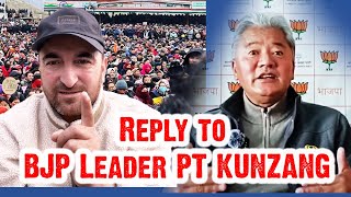 Sajjad Kargilis reply to BJP leader PT Kunzang [upl. by Annah]