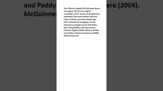 Who is Paddy McGuinness [upl. by Tertias]