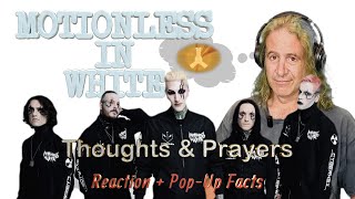 Ep 123 Motionless in White  Thoughts amp Prayers  Reaction  PopUp Facts [upl. by Broeder]