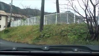 【淡路島の道】 旧淡路鉄道を走る 旧広田駅→旧掃守駅 [upl. by Cimah315]