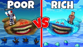 Poor Vs Rich El Gran Maja In Minecraft [upl. by Aiksa]