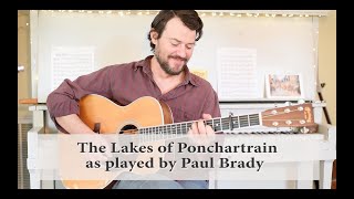 Lakes of Ponchartrain Open D Tuning Guitar Lesson  tab available see description [upl. by Aliled]