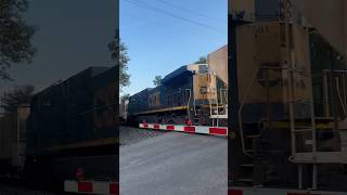 DPU on CSX M370 Manifest Mixed Freight Train from Creston Ohio 8242024 csx train railroad ns [upl. by Hsaniva314]