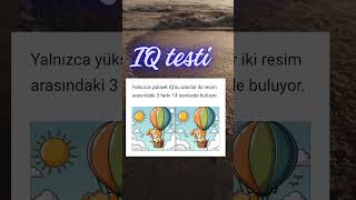 IQ TESTİ [upl. by Anifad]