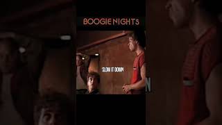 Boogie Nights deleted scene Dirk Diggler mixing Feel My Heat [upl. by Krutz]