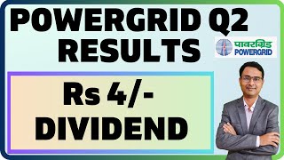 Big Dividend Powergrid dividend 2023  Powergrid q2 results 2023 [upl. by Perrin297]