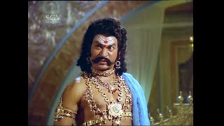 DrRajkumar Nostalgic Powerful Dialogue Scene  Bhaktha Prahlada Kannada Movie Best Scene [upl. by Bowden]