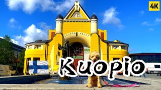 Kuopio  Finland  Tradition beautiful full of vitality  4K walk [upl. by Leber]