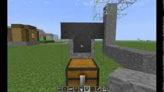 Minecraft Hopper Tutorial Demonstration and Block Overflow Solution [upl. by Eendyc36]