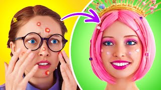 De Nerd Laid à Loolilaly 🍭🩷 Transformation Incroyable de Nerd ✨ Astuces de Relooking Extrême 💄 [upl. by Vorster]