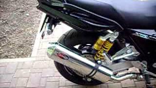 Yamaha XJR 1300 rv2009 exhaust SCORPION [upl. by Siclari]