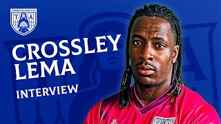 Post Match Interview  Crossley Lema  Chippenham 0 Tonbridge 0 [upl. by Eiramik]