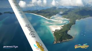 Ocean Rafting 60 Minute Scenic Flight  Whitsunday Islands and Great Barrier Reef 🪸 [upl. by Danuloff]