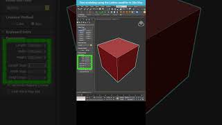 Quickly Model a Wireframe Cube in 3ds Max shorts 3dsmax lattice [upl. by Eiznekam]