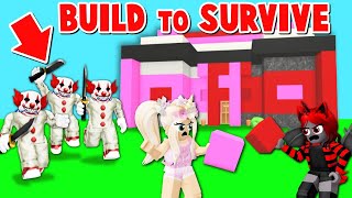 Roblox BUILD to SURVIVE with Sanna [upl. by Ringler]