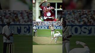 Curtly Ambrose The Most Dangerous Fast Bowler in Cricket History trendingshorts cricket [upl. by Kyrstin735]