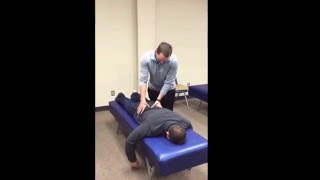 Applied Kinesiology  Category 3 Pelvic Blocking [upl. by Ecnarf]