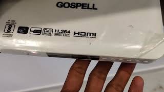 How to connect Gospell Set top box with TV [upl. by Akinod]