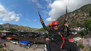 Oludeniz world air games 2023 Rooftop landing [upl. by Llemert]