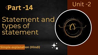 conditional statementiterationjump statement Hindi coding clanguage [upl. by Zinah]