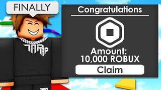 I Made a FREE Robux Obby [upl. by Eniawed]