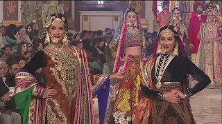 Pakistanische Brautmode auf der Bridal Couture Week [upl. by Nner]