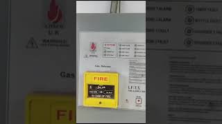 Fire alarm control panel installation complete [upl. by Eidak]