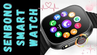 Smart Watch SENBONO [upl. by Ahcilef]