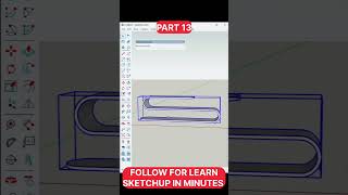 SKETCHUP TOTURIAL LEARN SKETCHUP IN MINUTES sketchups sketchuptutorial [upl. by Rayle]