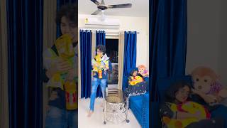 Glass Ke Andar Glass🤣Wah Didi Wah🤣 zidaanshahidaly funny shorts [upl. by Eiramrefinnej]