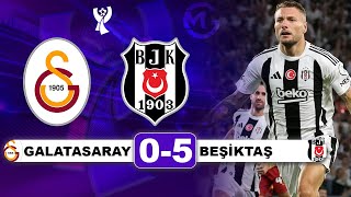 Galatasaray 05 Beşiktaş  Süper Kupa Maçı [upl. by Ysak]