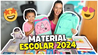 Mostrando Nosso Material Escolar 2024 [upl. by Delores]