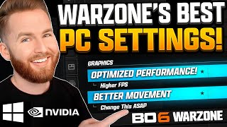 ULTIMATE PC SETTINGS GUIDE Best Settings For Warzone Graphics Controller Audio and More [upl. by Gerhardt]