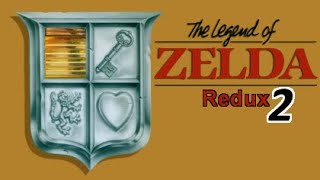 Lets Play The Legend of Zelda Redux NES  Part 2 [upl. by Oigolue]