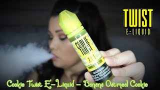 Cookie Twist E Liquid Banana Oatmeal Cookie [upl. by Longo722]